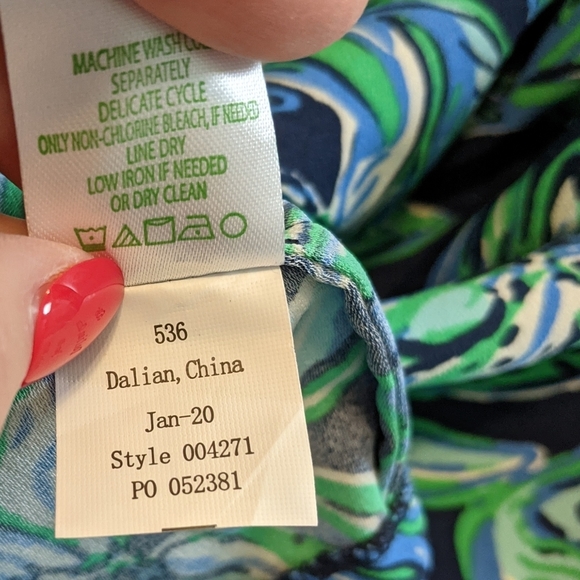 Lilly Pulitzer Nila Jumpsuit High Tide Take it or Leaf it Floral Print Giraffe - Picture 12 of 14